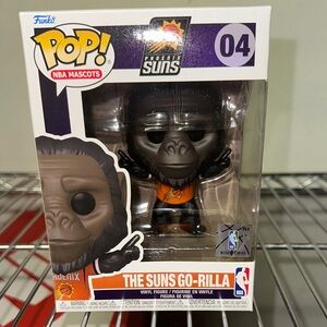 Funko NBA Mascots The Suns Go-Rilla Black and Orange Figure #04